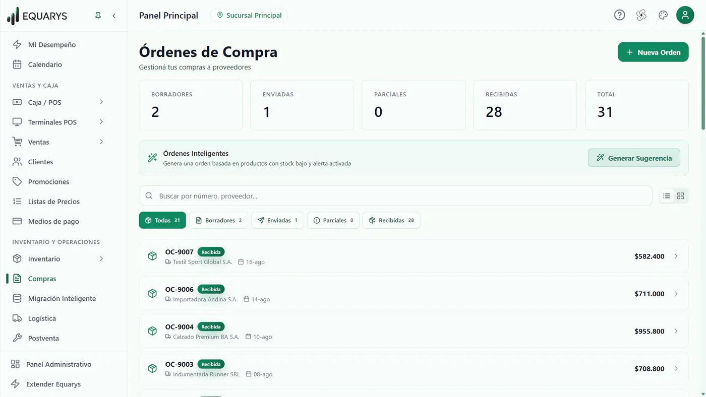 Remitos y logística — Para distribuidoras